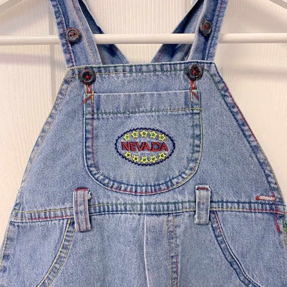 Baby Toddler Vintage Nevada Overalls 18-24 months - Picture 4 of 7